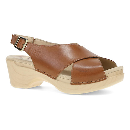 Dansko Women's Sloane Sandal Tan Calf - 9852641400
