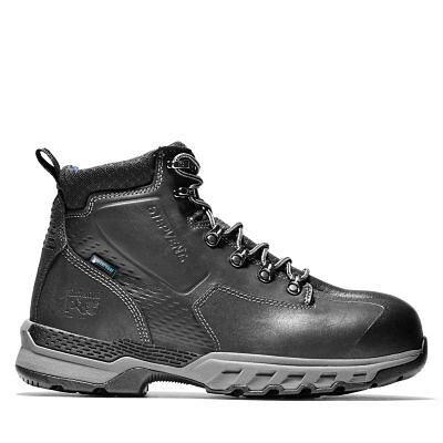 Timberland PRO Men's 6" Downdraft Alloy Toe Waterproof Work Boot Black - TB0A1S3D001