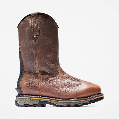 Timberland PRO Men's True Grit Met Guard Composite Toe Waterproof Work Boot Autumn Brown - TB1A25F5214