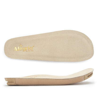 Alegria Women's Wide Width Classic Footbed Replacement Insole Tan (1 pair) - ALG-999W-RR