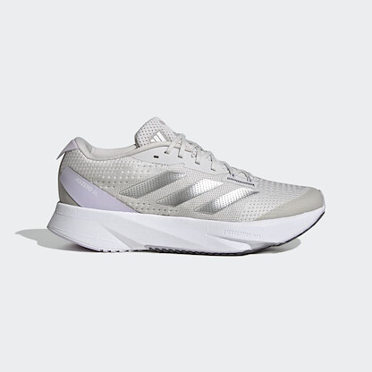 Adidas Women's Adizero SL Running Shoe Grey One/Silver Metallic/Silver  Lilac - HQ1338
