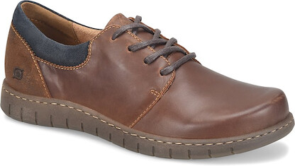Born Men's Lance Oxford Brown (Wood/Glazed Ginger) Full Grain Leather - BM0023506