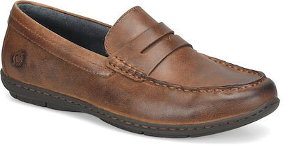 Born Men's Wendell Loafer Tan (Cinnamon) - BM0026416