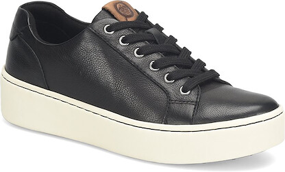 Born Women's Mira Sneaker Nero (Black) Full Grain Leather - BR0054303