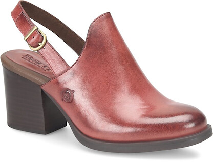 Born Women's Odessa Wine (Dark Red) Full Grain Leather - BR0060544