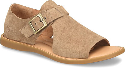 Born Women's Ivey Sandal Taupe Suede - BR0067255