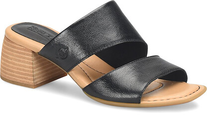 Born Women's Shea Heeled Sandal Black - BR0069403