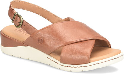 Born Women's Mia Sandal Brown (Luggage) - BR0070506