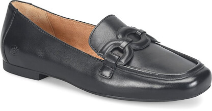 Born Women's Belmont Loafer Black Full Grain Leather - BR0075003