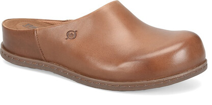 Born Women's Elliot Clog Tan (Maple) Full Grain Leather - BR0075116