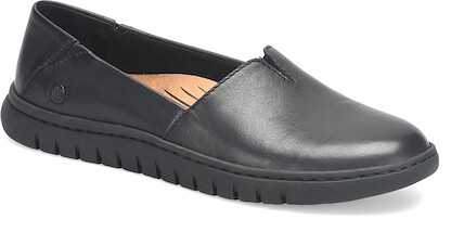 Born Women's Sebra II Slip-On Black Full Grain Leather - BR0076803