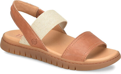 Born Women's Amabel Sandals Brown Leather - BR0086406