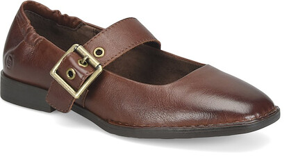 Born Women's Millie Flat Brown (Toffee) - BR0091606