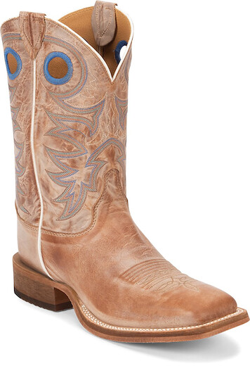 Justin Men's 11" Caddo Western Boot Copper Beige - BR744