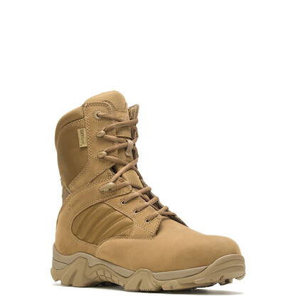 Bates Men's GX-8 Waterproof Composite Toe Side Zip Work Boot Coyote - E04272