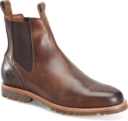 CAROLINA Men's Gold Chelsea Boot Dark Brown - CA2400