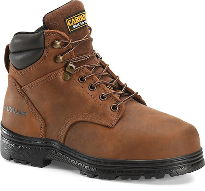 CAROLINA Men's 6" Foreman Steel Toe Internal Metatarsal Guard Work Boot Brown - CA3527