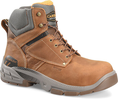 CAROLINA Men's 6" Duke Composite Toe Waterproof Work Boot Dark Brown - CA5540