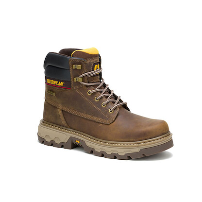 CATERPILLAR WORK Men's 6" Colorado Equip Soft Toe Waterproof Work Boot Pyramid - P51087