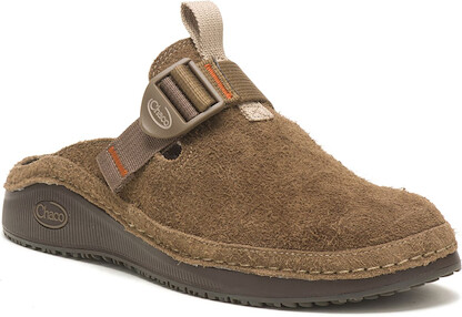 Chaco Women's Paonia Clog Teak Suede - JCH108936
