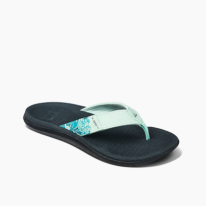 REEF Women's Santa Ana Flip Flop Sandal Mint - CI7129