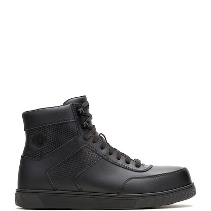 HARLEY-DAVIDSON WORK Men's Grady Composite Toe High Top Work Shoe Black - D93925