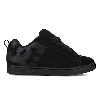 DC Shoes Men's Court Graffik Skate Shoe Black - DC01662012-BLK