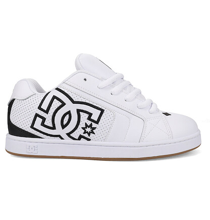 DC Shoes Men's NET Skate Shoe White/Black - DC01774113-WHTBLK