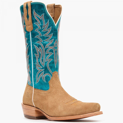 Durango Women's Arena Pro Elite Western Boot Fawn/Gypsy Teal - DRD0495