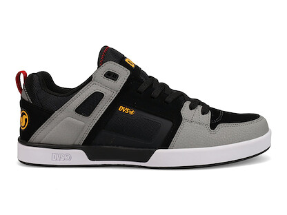 DVS Men's Comanche LT Skate Shoe Charcoal/Black/Gold - DV01249060 (DVF0001249-060)