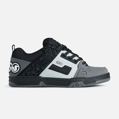 DVS Unisex Comanche Skate Shoe Black/Charcoal - DV01318005