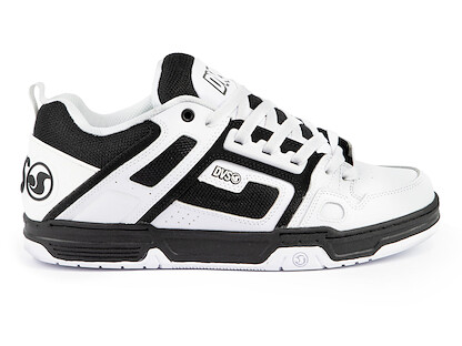DVS Men's Comanche Skate Shoe White/Black/White - DV00029116 (DVF0000029-116)