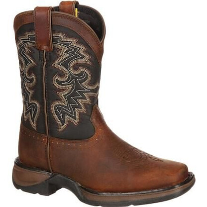 Durango Little Kids' Lil' Durango® Western Boot Tan/Black - DWBT049