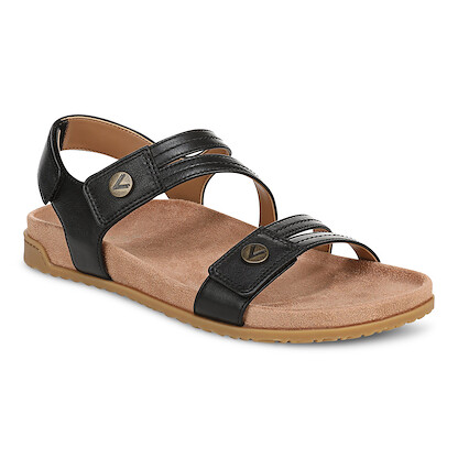 Vionic Women's Essie Sandal Black Leather - J8766L1001