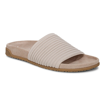 Vionic Women's Evie Knit Slide Sandal Cream - J5081F1100