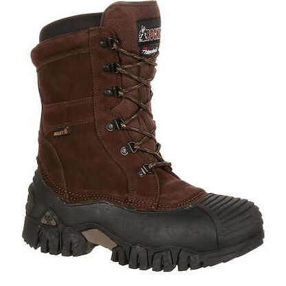 Rocky Men's 10" Japer Trac 200g Insulated Outdoor Boot Brown - FQ0004799