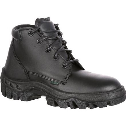 Rocky Women's 6" TMC Postal-Approved Public Service Chukka Boot Black - FQ0005105