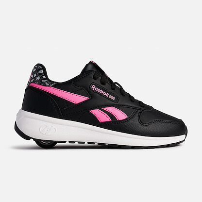 Heelys Girls' Reebok Classic Shoes Black/Pink/Grey - HE01866100