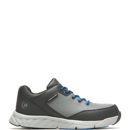 HYTEST Unisex Brace Low Nano Toe Conductive Work Shoe Grey - K11011