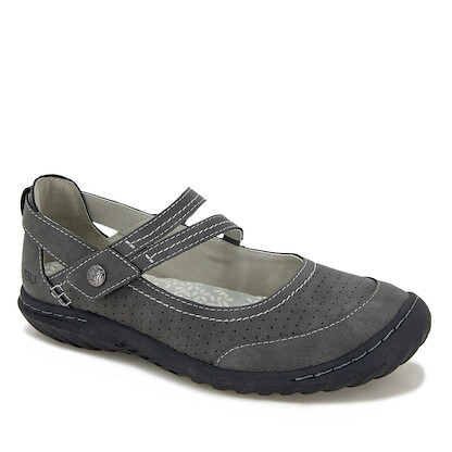 JBU Women's Fawn Mary Jane Charcoal - B3FAW50