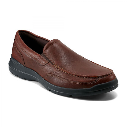Rockport Men's Junction Point Chocolate Slip-on - IOH12-JBL61