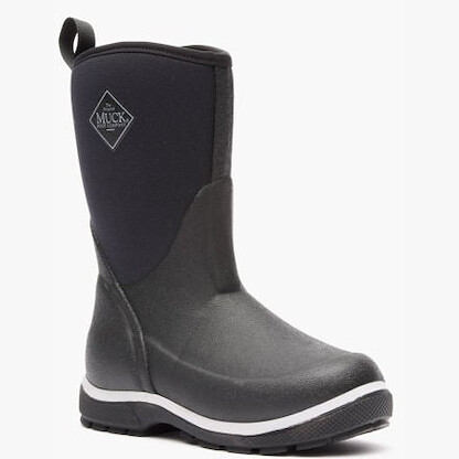 Muck Boot Company Unisex Kids' Element Waterproof Insulated Boot Black/High Rise - KEL000