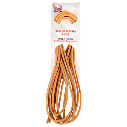 KG's Boot Guard 84" Leather Laces Brown (1 pair) - 1072BR