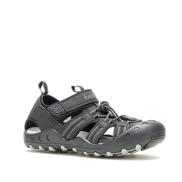 Kamik Unisex Kids' Crab Black Sport Sandal - HK4594-BLK