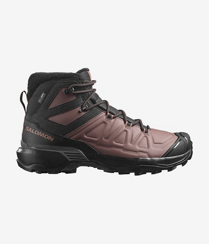 Salomon Women's X Ultra Snowpilot Winter Boot Black/Peppercorn/Cognac - L47585800