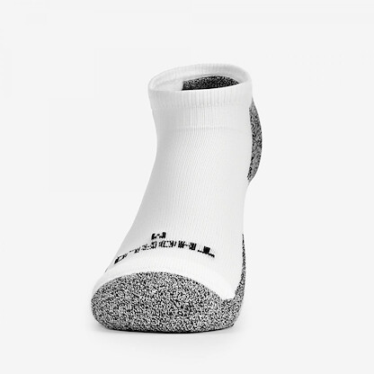 Thorlo Women's Light Cushion Low-Cut Running Socks White - LRCW-004
