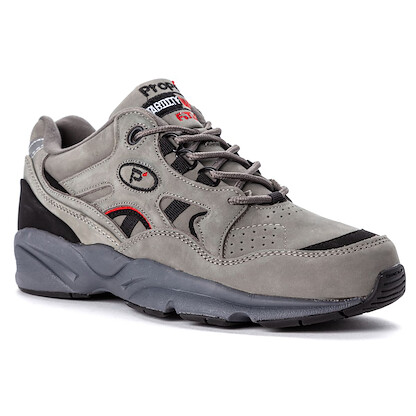 Propet Men's Stability Walker Grey/Black Nubuck - M2034GBN