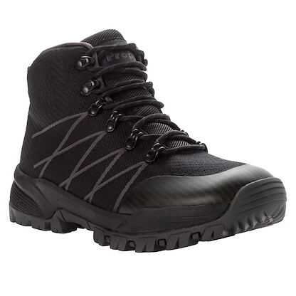 Propet Men's Traverse Hiking Boot Black/Dark Grey - MBA042KBGR