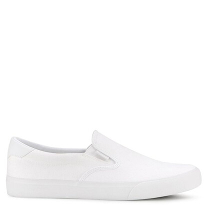 Lugz Men’s Clipper Slip-On Wide Sneaker White - MCLPRWC-100