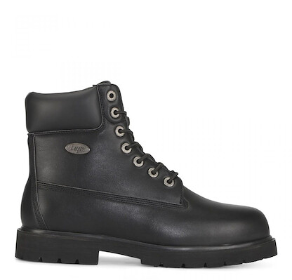 Lugz Work Men's Drifter 6" Steel Toe Work Boot Black - MDRIF6STV-001
